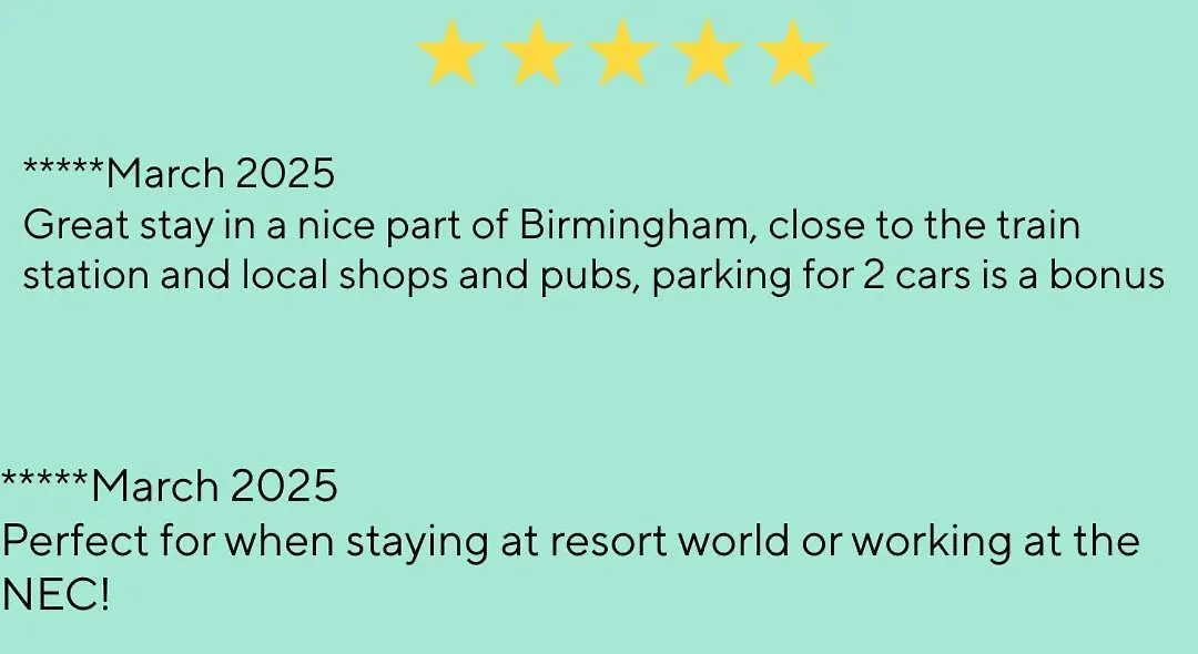 Nec Birmingham Airport Modern Village Retreat, Sleeps 7, Free Parking Hampton in Arden Holiday home